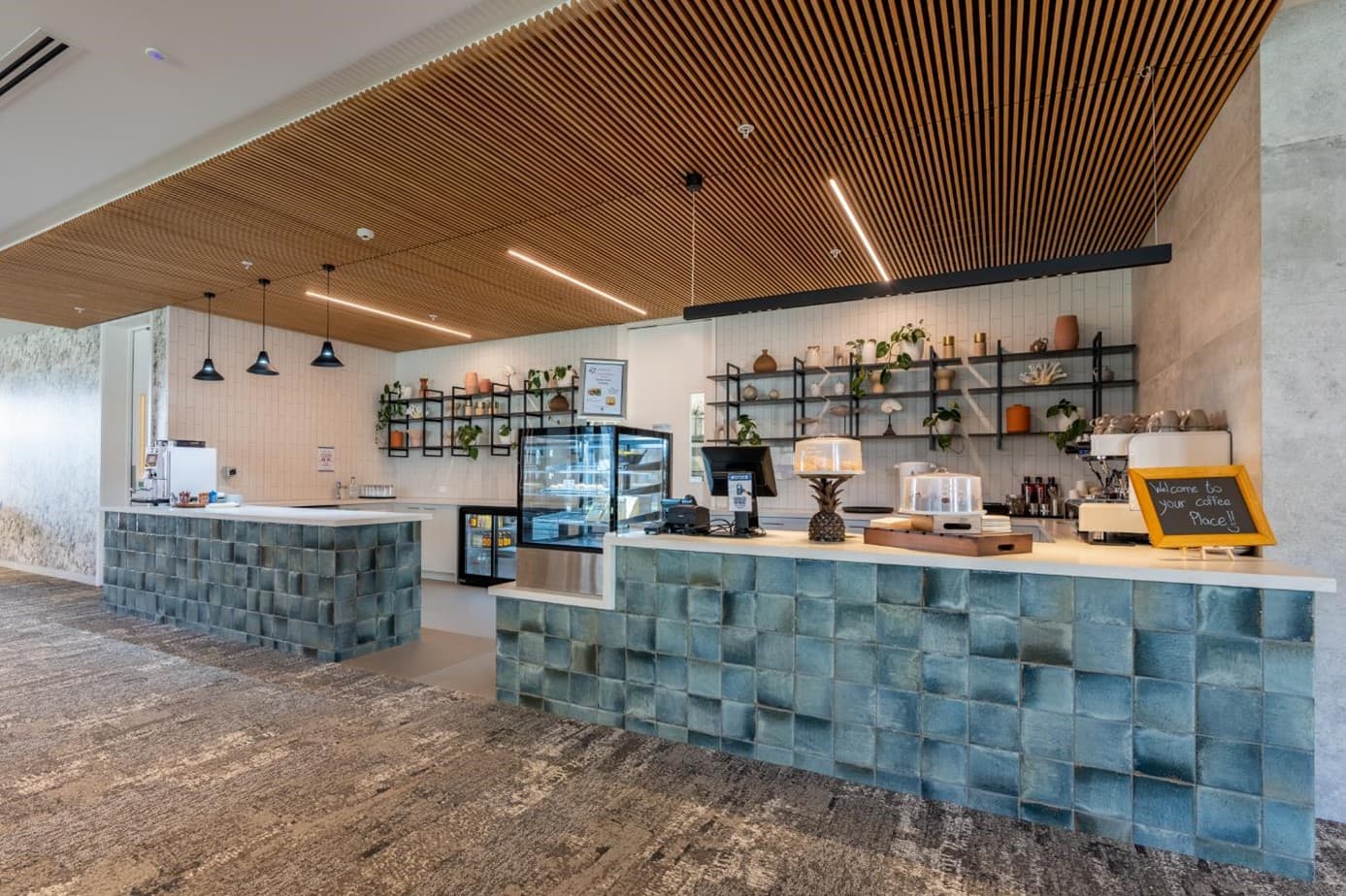 The cafe at Awatere